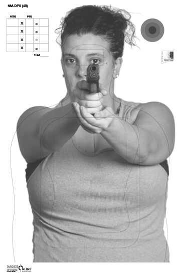 Handgun Threat 19 NM DPS - Card Stock